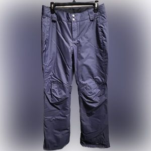 Women’s Columbia snow pants in light blue/purple